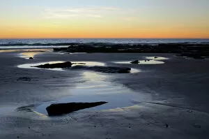 Shore Gallery: Sunset on the beach in Broome, Australia