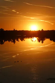 Images Dated 26th September 2012: Sunset, Detroit Lakes, Minnesota, v