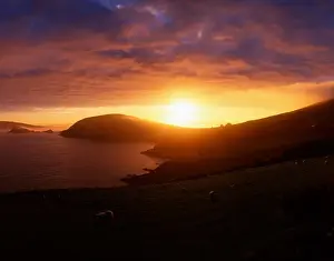 Sunset at Dunmore Head, Dingle Peninsula, Co Kerry, Ireland