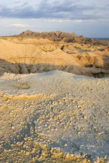 Sunset On The Hills Of Badlands National Park