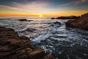 Global Landscape View Prints: Sunset in Malibu
