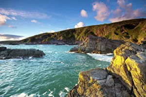 Coastal Collection: Sunset taken from Polhawn Whitsand Bay