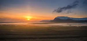 Sunset at Westfjord