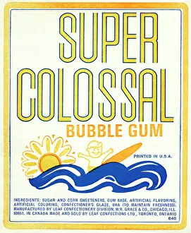 Surf Prints: Super Colossal Bubble Gum
