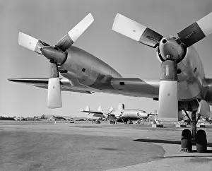 Burbank Prints: Super Constellation Airplanes