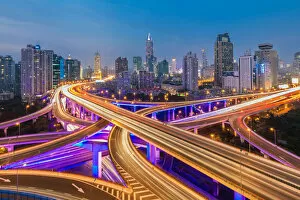 Images Dated 6th February 2015: Superhighway in Shanghai