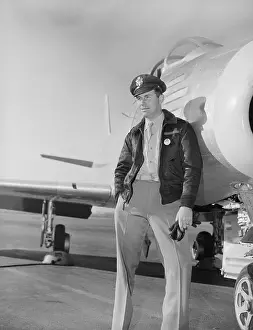 Tarmac Prints: Supersonic Jet Pilot Charles Yeager