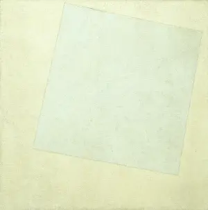 Malevich Prints: Suprematist Composition. White on White