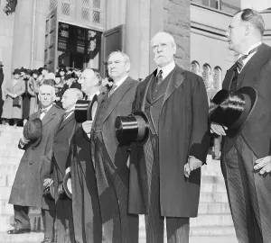Judge Prints: Supreme Court Members at Pierce Butler Funeral