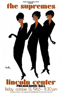 Arc0028071 Prints: The Supremes At Lincoln Center