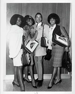 A Timeless Gallery of Motown’s Most Legendary Girl Group: The Supremes With Smokey Robinson
