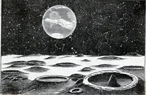 Surface Prints: Part Of The Surface Of The Moon