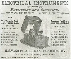 T1710655 Prints: Surgeons' Electrical Instruments