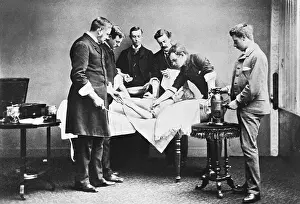 Patient Prints: Surgeons Operating with Carbolic Acid