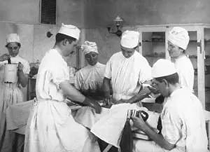 Surgery Prints: Surgery In Progress, Circa 1900
