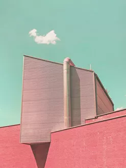 Editor's Picks: Surreal minimal architecture with geometric volumes and psychedelic colors