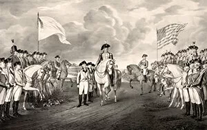 Keith Lance Illustrations Collection: Surrender of Lord Cornwallis at Yorktown, 1781