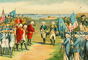 Colonials Prints: Surrender at Yorktown