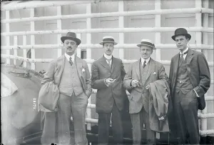 Pensive Prints: Survivors of Lusitania Disaster
