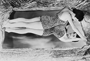 Susan Cabot Lying on Mirror