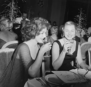 Susan Hayward with Ingrid Bergman