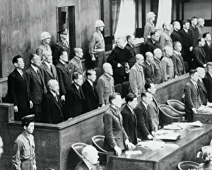 Suspected War Criminals in Japanese Court