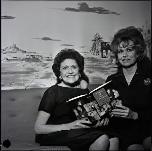 Columnist Prints: Suzy And Louella Parsons Sitting