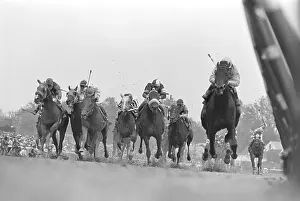 Swale Leading In The Kentucky Derby