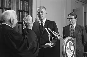 Swearing in the Watergate Special Prosecutor