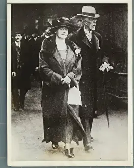 Sweden's King Gustav and Queen Victoria