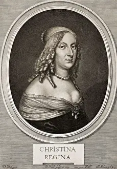 Queen Of Sweden Prints: Sweden's Queen Christina
