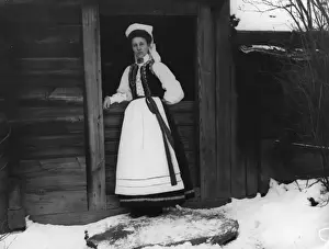 Swedish Culture Prints: Swedish Costume