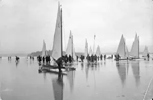 Winter Sport Prints: Swedish Ice Yachts