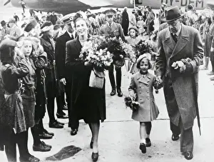 Stockholm Prints: Swedish Royals Walking Through Crowd