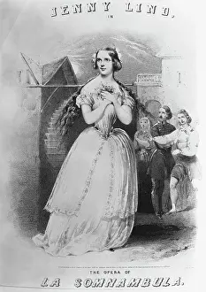Jenny Lind Prints: Swedish Soprano Jenny Lind