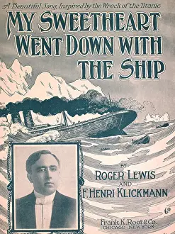 Piano Prints: My Sweetheart Went Down With The Ship