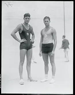 Two Swimming Champions