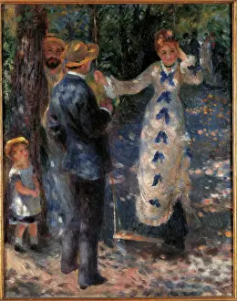 Togetherness Prints: The Swing, by Pierre-Auguste Renoir, 1876