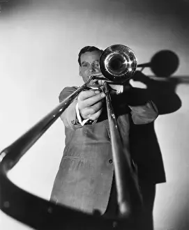 Musical Instrument Prints: Swinging Glenn