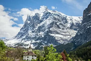 Images Dated 20th May 2017: Swiss Alps Church