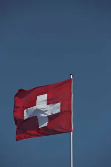 Images Dated 18th September 2014: Swiss flag