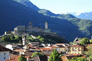 Ticino Canton Prints: Switzerland, Bellinzona