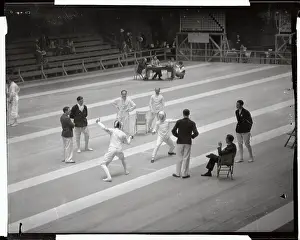 Sword Olympians in Action at Los Angeles