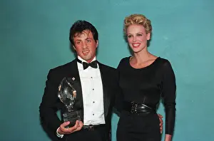 Sylvester Stallone with Brigitte Nielsen