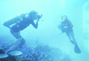 John Prints: Sylvia Earle Conducting Underwater Test