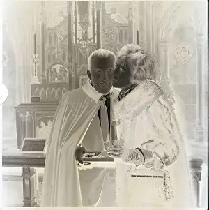 Knights Prints: Sylvia Sullivan Kisses Esullivan @Church