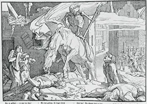 Terror Prints: Symbolic Skeleton Attacking Civilians