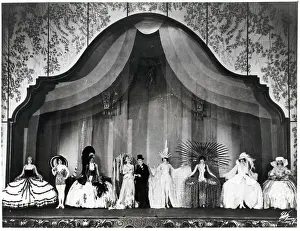 Folly Prints: Tableau From Ziegfield Follies Number