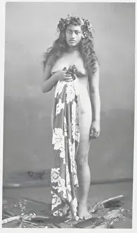 Boredom Prints: Tahitian Woman Posing
