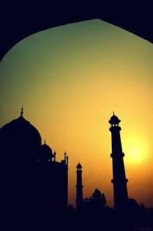 Taj Mahal Prints: Taj Mahal at dawn